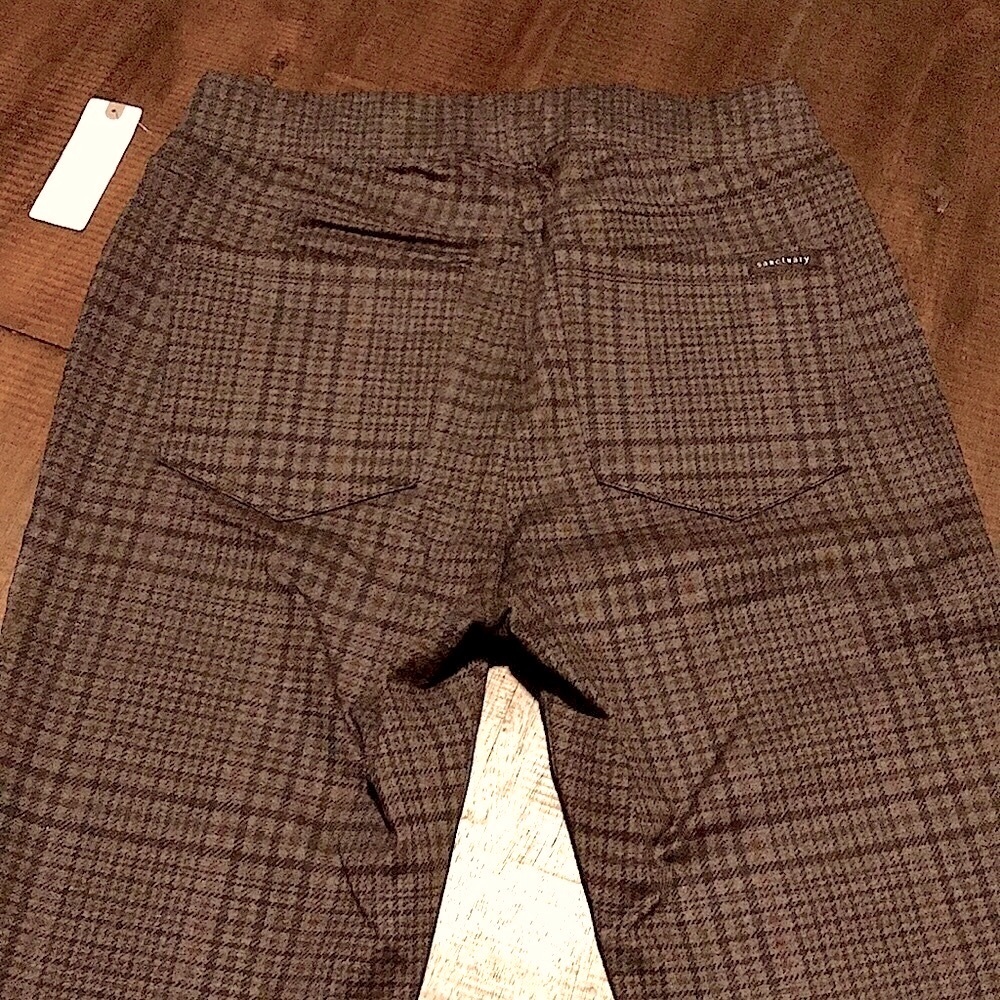 ANTHROPOLOGIE Sanctuary Plaid Leggings - Picture 4 of 14